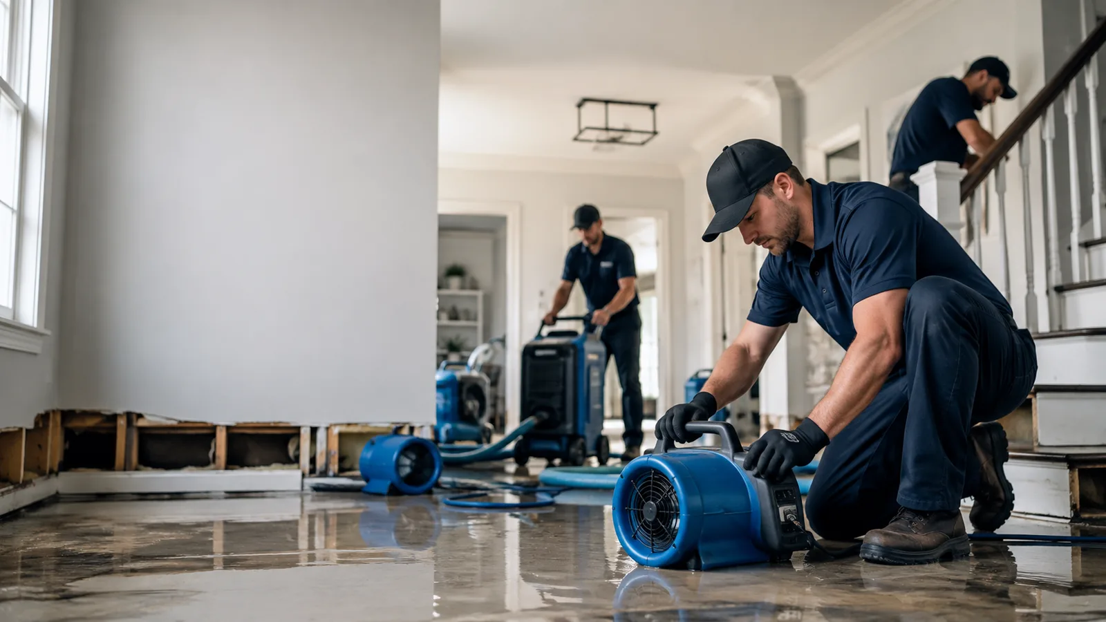 Water Damage Restoration in Hamshire, TX near me